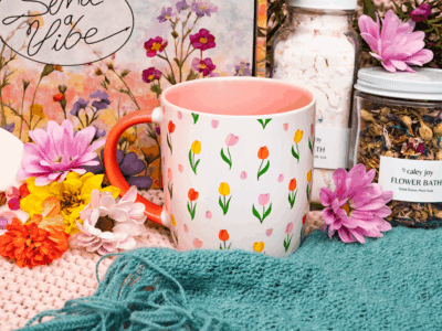 Tasse florale